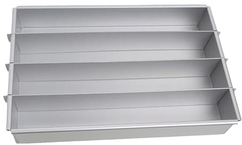 Kuchenform mit Trennwänden – individuelle Kuchenform, Backform mit perfekter Portionskontrolle, Kuchenform für mehrere Scheiben | Individuelle Scheiben, gleichmäßig schneidende Kuchenform, antihaftbes