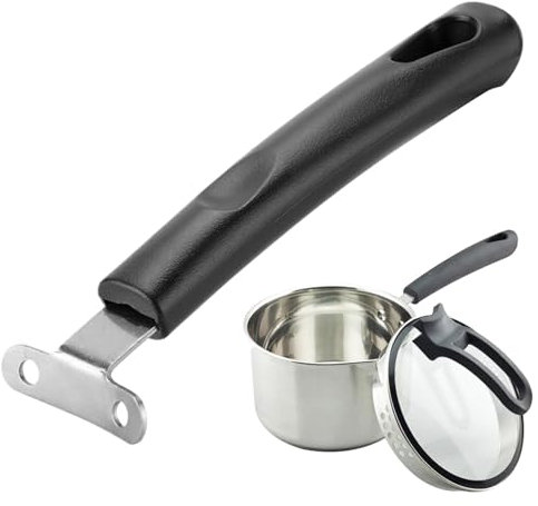 Sostituzione del manico della padella, pinza per padella,Maniglia per casseruola Maniglia per pentola per latte - Maniglia per pentola di ricambio, manico per casseruola da latte, pinza per cassero
