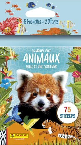 Panini Tiere 2025 Blister 13 Hüllen + 2 gratis, 004904KBF15
