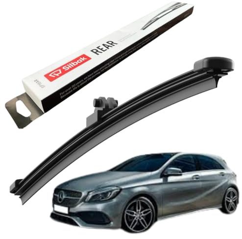 Silbak Rear Windscreen Wiper, fits for MERCEDES A-CLASS (2018 ONWARDS) Rear Wiper Blade, 330mm
