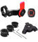 Constprog Phone Rack Device Set for Quad-Lock Out Front Bike Twist Mountain Cradle Cycling (Set B-Red)