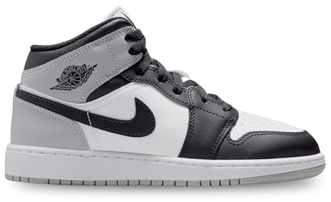 NIKE Scarpe Air Jordan 1 Mid (GS) Taglia 40 Codice DQ8423-101 Bianco Ragazzi