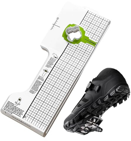 Bike Pedal Cleat Tool Alignment Cycling Accessories | Pedal Cleats Install Adjustment Tool for Road Sports City and Mountain Bikes, Outdoor Adventure Daily Commuting Long Ride
