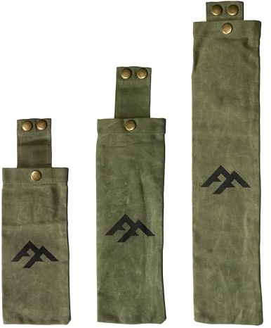 Folding Saw Bags | Compatible with Silky’s POCKETBOY, GOMBOY, AND BIGBOY | 12oz Waxed Cotton Canvas Pruning Saw Bags | UK Handmade | Bushcraft, Camping, Hiking (SILKY GOMBOY & LAPLANDER)