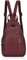 Nicole & Doris Modemarke Mädchen Rucksack Neue Mini Rucksack Kleine frische Stil, praktisch und bequem Washed Red Win