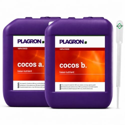Weedness Plagron Coco A+B 5 Liter - Hydrokultur Dünger Kokos Substrat Coco Grow Anbau Indoor