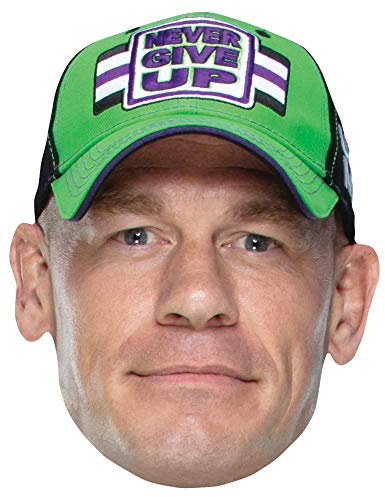 STAR CUTOUTS Halloween SM294 John Cena WWE Maske Großer Spaß für Familie, Freunde und Fans, 25 x 15 x 1 cm