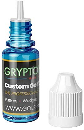 GRYPTONITE PROFESSIONAL GOLF CLUB PAINT 10ml BOTTLE MULTI COLOUR OPTIONS - DETAIL FILL PAINT CLUB HEAD