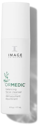 IMAGE Skincare, ORMEDIC pH Balancing Facial Cleanser, Hydrating and Mild Foaming Face Wash with Aloe Vera, 6 fl oz
