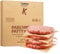 kabite 300 Stk.Ungebleicht Burgerpapier Backpapier für Patty Quadrat Antihaft Pergamentpapier, 15 x 15 cm