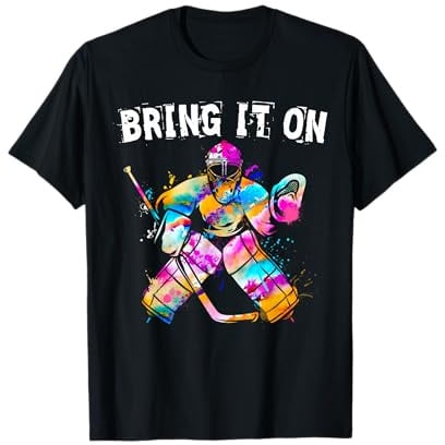Eishockeyspieler Torwart Eishockey Goalie Hockey Geschenk T-Shirt