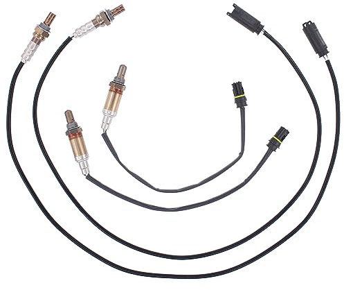 Lambdasonde Regelsonde vor Kat und Diagnosesonde nach Katalysator Sensor O2 Sauerstoffsensor für 3er E46 5er E39 5er E60 E61 7er E38 E65 8er E31 X3 E83 X5 E53 Z3 Roadster E36 Z4 E85 Z8 E52 Range Rover