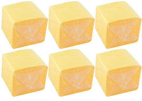 Hostelnovo - 600 Stück gelbe Tischservietten - Einwegpapier - Mikropunkt - 10x10cm (gefaltet) und 20x20cm (aufgeklappt) - Ideal für Catering-Events, Bars und Partys