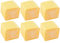 Hostelnovo - 600 Stück gelbe Tischservietten - Einwegpapier - Mikropunkt - 10x10cm (gefaltet) und 20x20cm (aufgeklappt) - Ideal für Catering-Events, Bars und Partys