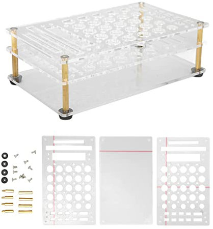 Screwdriver Rack, M61 B Acrylic Screwdriver Organizers Multifunction Maintenance Tool Storage Rack for Screwdrivers, Chip pickers, Tweezers, Mobile Phones
