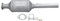 HELLA 8LE 366 054-771 Katalysator - Easy2Fit Kit - Euro 4 - einteilig - Set mit Anbauteilen