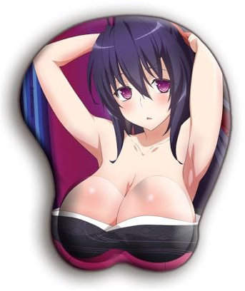Sakami Merchandise Highschool DXD 3D Silikon Mauspad Akeno
