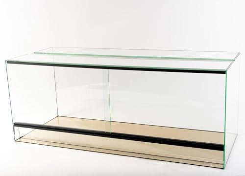 GECKOX Glasterrarium 120x60x60 cm mit Schiebescheiben