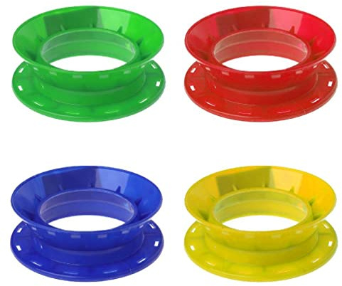 Lenza da pesca Piastra di avvolgimento Maniglia in plastica Avvolgimento Filo Circolare Bobina Principale