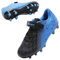Fußballschuhe Kinder FG/AG Fussballschuhe Footballschuhe Jungen Mädchen Kids Kunstrasen Trainingsschuhe Soccer Schuhe Sportschueh Teens draußen Hallenfußball Indoor Outdoor Unisex Schwarz blau EU35