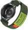 Kamita Nylon Correa Compatible con Samsung Galaxy Watch Correas, Banda Deportiva Regulable para Hombres y Mujeres, Elástico Trail Loop Pulsera de Repuesto para Galaxy Watch 7 6 5 4 FE Classic (Verde)