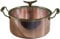 Funmaker Ollas de Cobre Puro - Utensilios de Cocina de Cobre Martillado para Estufa, Wok (24 cm)