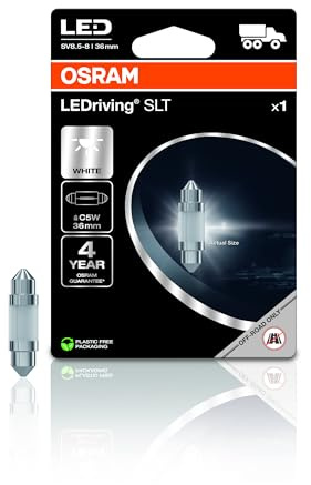 OSRAM LEDriving SLT C5W 6436, ≜ C5W, 24V, Truck signal lamp, off-road, non ECE, 1 Lamp