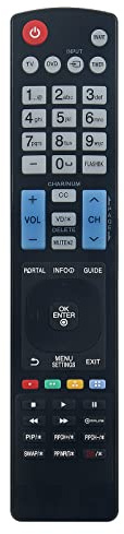 AKB73755451 Replacement Remote Control fit for LG Hospitality Portal TV 65UV970H 75UV770H 43UV770H-UA 49UW660H 49UW660HUD 49UW660H-UD 55UU670H 55UU770H 55UV770H 55UV770HUA 55UV770H-UA