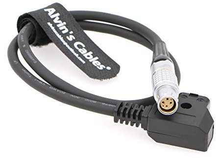 Alvin's Cables RED Komodo-X Stromkabel, 6-polige Buchse auf D-Tap-Kabel für RED V-Raptor DSMC2 Epic Kamera, für DJI Ronin 4D, 50 cm