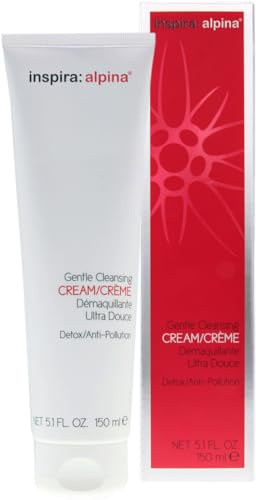inspira: cosmetics alpina Gentle Cleansing Cream milde, luxuriöse Reinigungscreme für jede Haut 150 ml