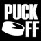 Makarios LLC Puck Off Hockey Sportwagen Trucks Vans Walls Laptop MKR 5,5x4,25 Zoll MKR639 Weiß