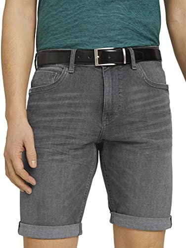 TOM TAILOR Herren Gürtel Bill schwarz 95
