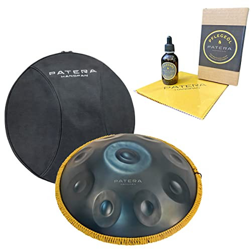 Patera Handpan D-Minor mit Tasche + Patera Pflege-Öl