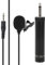 Micrófono de Solapa Lavalier Omnidireccional con Cable Saxofón Micrófono de Solapa Easy Clip On Accesorios para Instrumentos Musicales Profesionales (5 metros de largo)