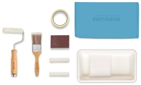 Rust-Oleum Ready to Roll - Eco Paint Kit (Small) - Kitchen Cupboard Gloss Deep Blues