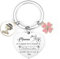 LKJHGF Cadeau de Maman Porte-clés de Maman d'anniversaire Cadeau fête des mères pour Maman «ma boussole et mon guide,merci MAMAN de me soutenir chaque jour» Cadeau d'anniversaire (9)