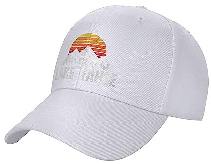 KWQDOZF Lake Tahoe Hut Outdoor Baseball Cap Sandwich Cap Truck Driver Cap Schirmmütze
