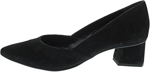 Paul Green 3815 Damen Klassische Pumps Veloursleder | Pumps, Schwarz, Super Soft, Atmungsaktiv, Damen, Schuhe