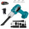 Akku-Handstaubsauger, Staubsauger für Makita 18V Batterie, Autostaubsauger mit 2 * 7500mAh Batterie, 7 Düsen, 2 in 1 Staubsauger Gebläse, 28000Pa Staubsauger für Zuhause und Auto (7500mAh Akku*1)