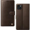 AIMOYU for iPhone 14 Case, Flip Wallet Leather Phone Case with [4 Card Slots] [Kickstand] [RFID Blocking] Magnetic Protective Shockproof Cover for iPhone 14 Phone Case - Brown