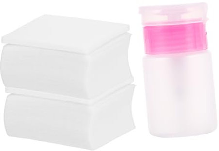 minkissy 500pcs Nail Polish Remover Pads Nail Varnish Remover Pads for Women Girls