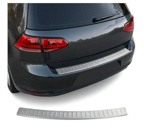 OMAC Ladekantenschutz für VW Golf Sportsvan mk7 2012-19 Edelstahl gebürstet | Stoßstangenschutz, fahrzeugspezifische Passform