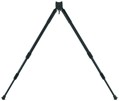 Caldwell 14-30 Inch Sitting Bipod with Adjustable Legs and Slim Folding Design for Easy Transport, Rifle Stability, and Target Shooting, Black