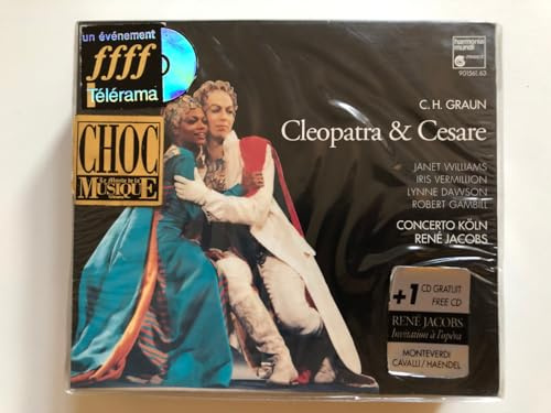 Graun - Cleopatra & Cesare / Williams, Vermillion, Dawson, Gambill, Concerto Köln, Jacobs