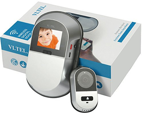 Vi.Tel. E0551 12 Spioncino Digitale Wi-Fi, Silver