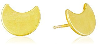 Córdoba Jewels | Ohrstecker in Silber 925 Sterling vergoldet. Design Luna Gold