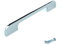 M4TEC Bar Kitchen Cabinet Door Handles Cupboards Drawers Bedroom Furniture Pull Handle Polished Chrome. K7 Series: 288/320 mm