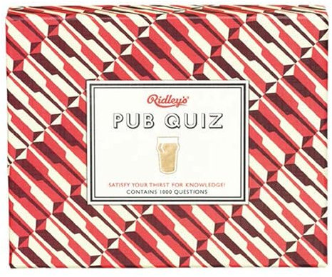 Ridley's | Pub Quiz | Trivia Game | 1000 Questions | Great Entertainment