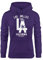Neverless Hoodie Damen Los Angeles California LA Palme Sweatshirt Kapuze Kapuzenpullover lila XS