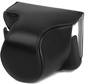 Batteriefach Kameratasche Etui kompatibel mit Olympus Pen-F Tasche schwarz CC1714a